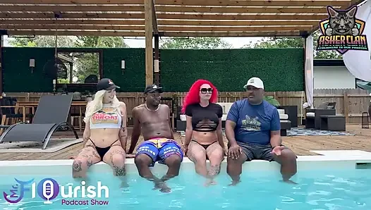 Mrflourish Podcast with Guest Roxi Keogh, Gigi Patsy and Datjguy in Florida