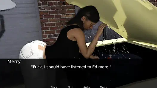 Project hot wife - mogok di dalam mobil sebelum aku bugil dan nginjak kontolnya lagi dientot habis-habisan