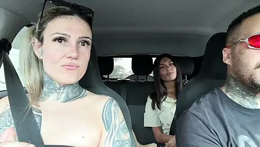 We Were Left with a Stranger Inside the Car