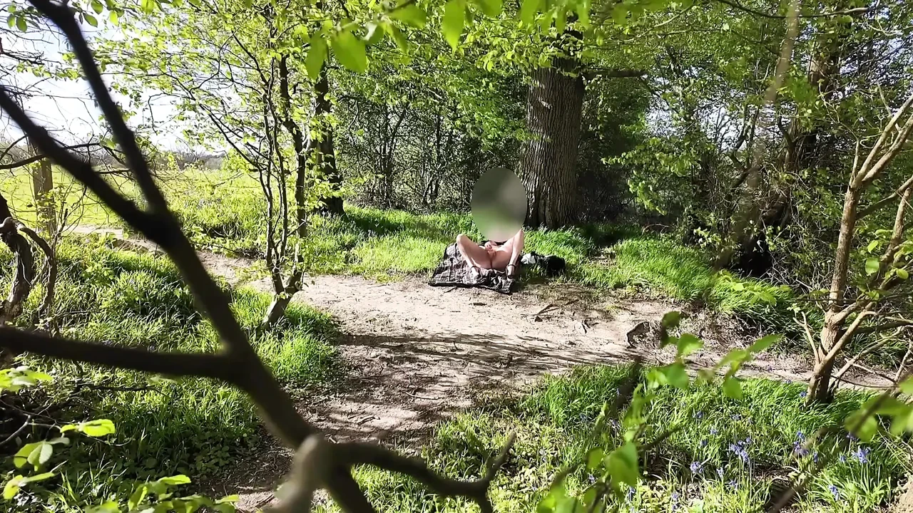 Shagging amongst the blue bells