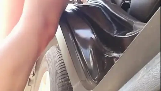 Sex in the Morning in the Park with a Hot Woman