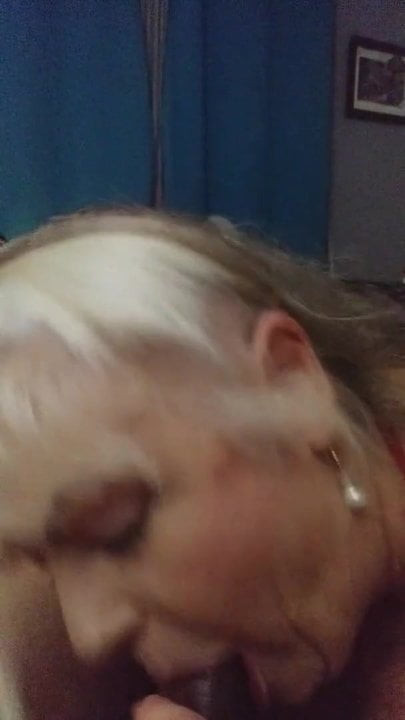 Old Slut Sucks on Cock Lovingly