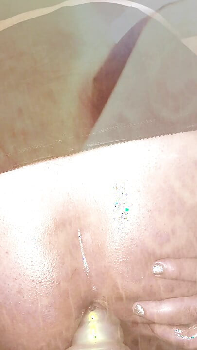 sexy sissy Brazilian Kandi pounds her ass PMV