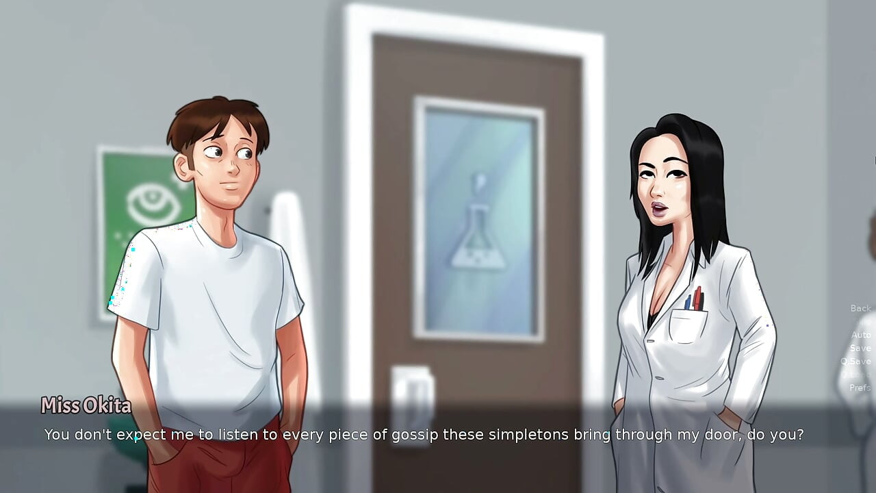 Big Tits Stepmom Saw my Boner - Summertime Saga part 5