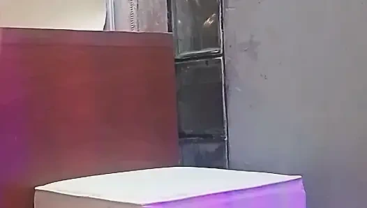 Look how I cum my thong slowly ...