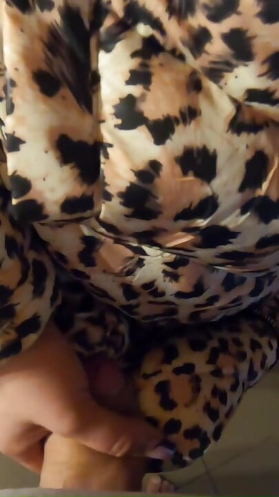 Mega MILF Milfycalla Gets a Load of Cum on Puffy Jacket!