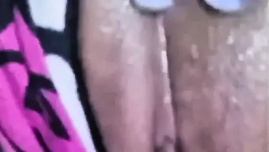 Colombian Latina Masturbates and Touches Her Big Tits