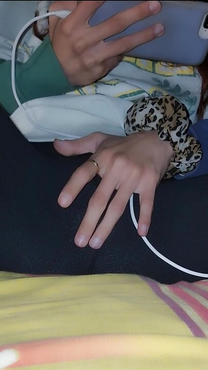 I watch porn and get so excited that I touch myself all over
