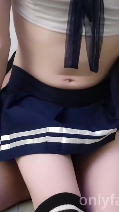 Memorable moment from "Schoolgirl girly Femboy SLUT fucked and RIDING HARD - NagisaIf"