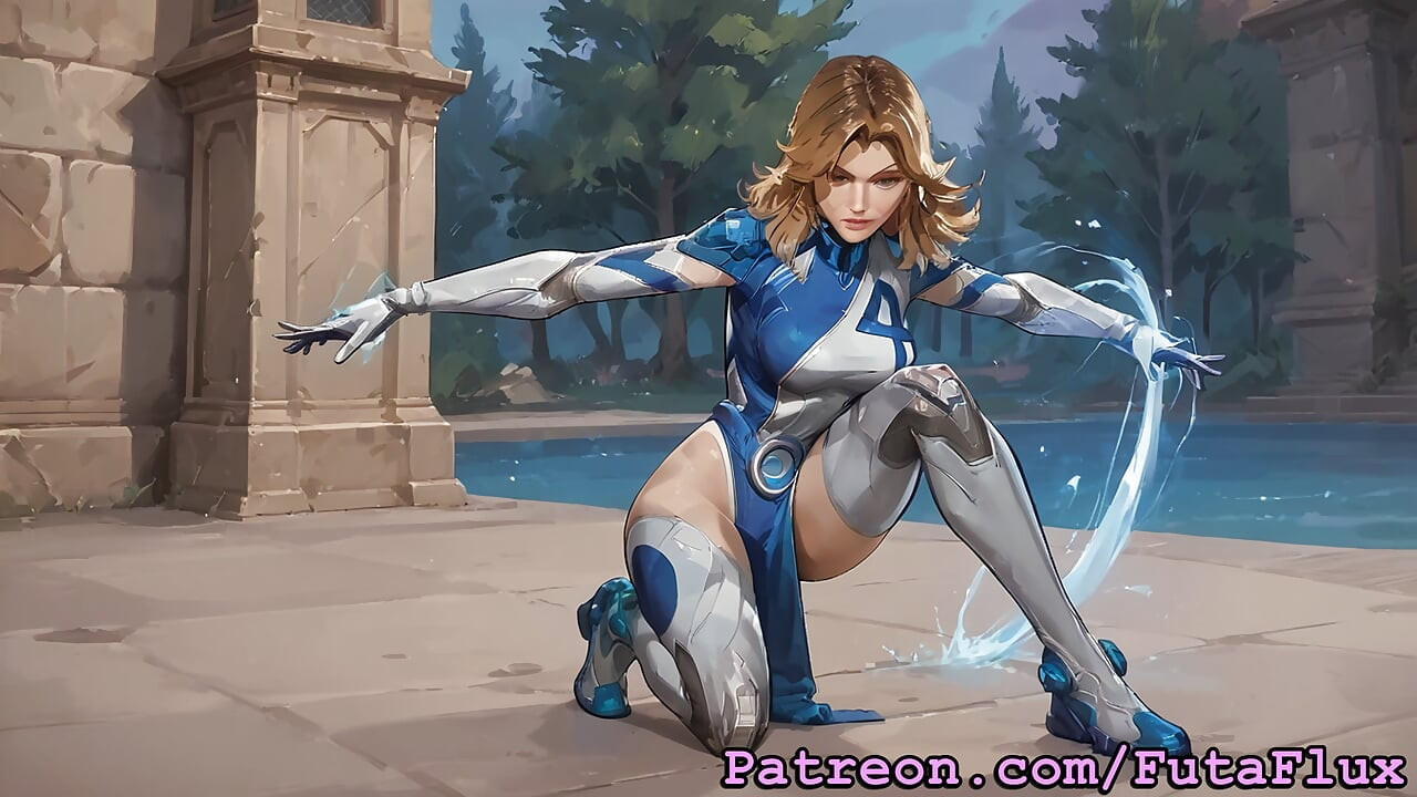 Futanari Nevidljiva Žena - Dr. Sue Storm