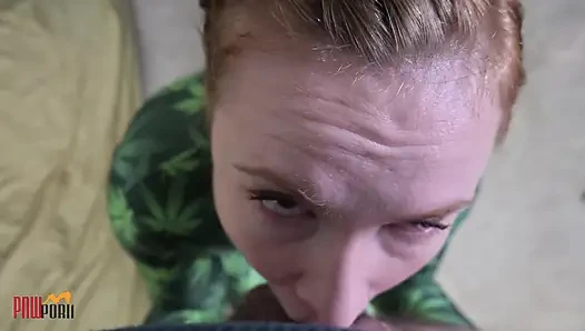 Redhead Yaya Gets Face Fucked