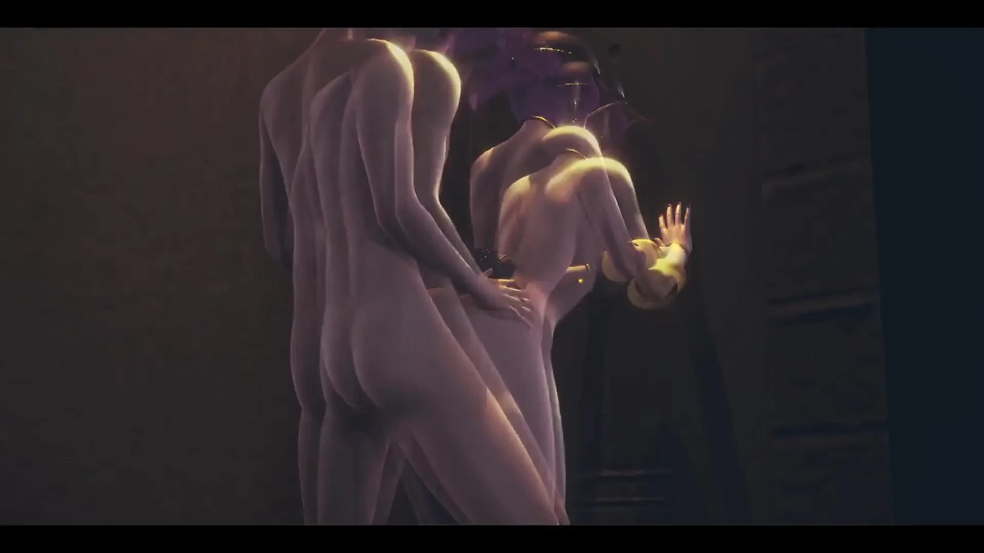 Lol Hentai 3D – Akali Handjob and Fucked Against the Wall at Street – Japanese Asian Manga Anime Game Porn