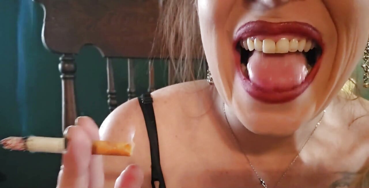 Up Close and Personal with My Mouth, Teeth, and a Smokey Good Time Asmr
