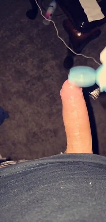 Huge cock throbbing for fun
