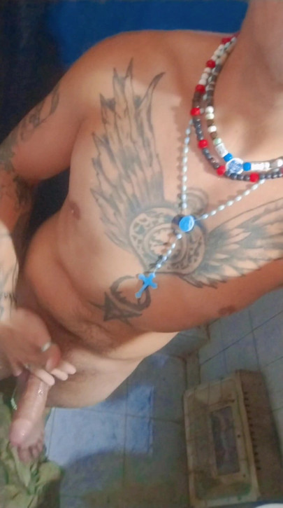 Shower alone