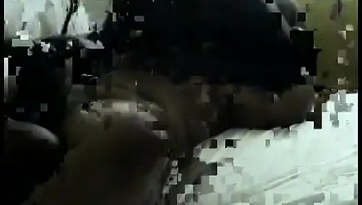 Ebony housewife Jucilicious likes to knock the dust off the old sombrero while other horny man penetrates her twat