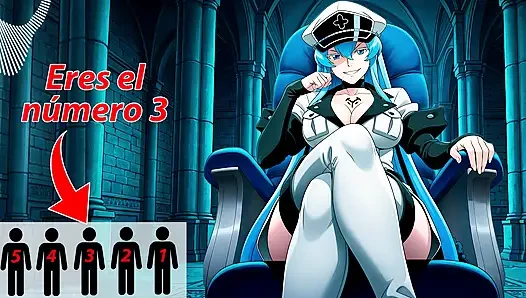 Cewek spanyol audio seks anal untuk budak seksnya. Esdeath mengubahmu menjadi wadah sari.