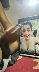 Rashmika fastest jerk off tribute