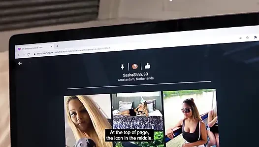 Hollandalı porno: adam sikişiyor, kadın cips yiyor! Sexybuurvrouw