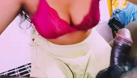 Desi aunty crezy blowjob. Telugu dirty talks.