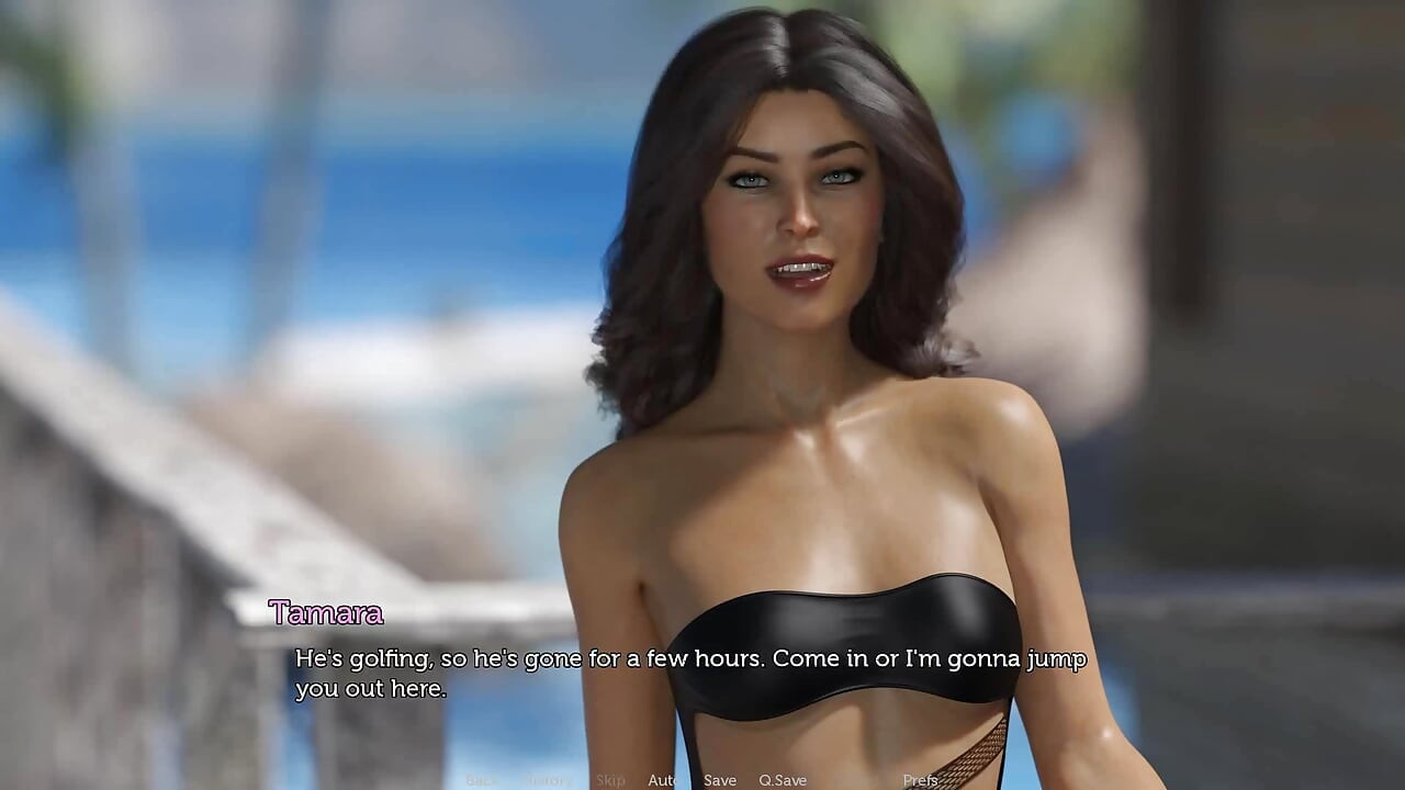 Suami tacos lagi asik main golf saat istrinya yang tukang selingkuh lagi asik ngentot kontol besar pria lain di rumah - episode 91