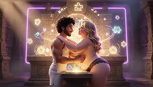 Temple of Lust - Passionate Couple's Erotic Adventure