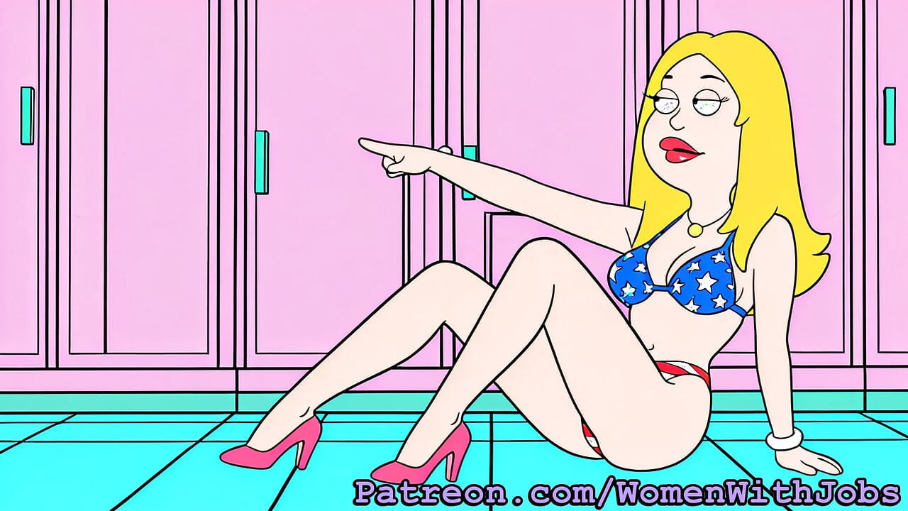 Futanari Francine Smith - ช่วยตัวเอง, ยิงน้ําเงี่ยน, ดูดควยตัวเอง