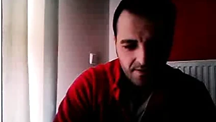 Düz adamlar ayak üzerinde web kamerası #337