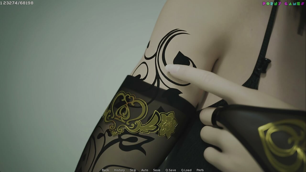 Shadows of Desire by Shamandev - Androgynous Boyfriend Catches His Busty Girlfriend Cheating 70