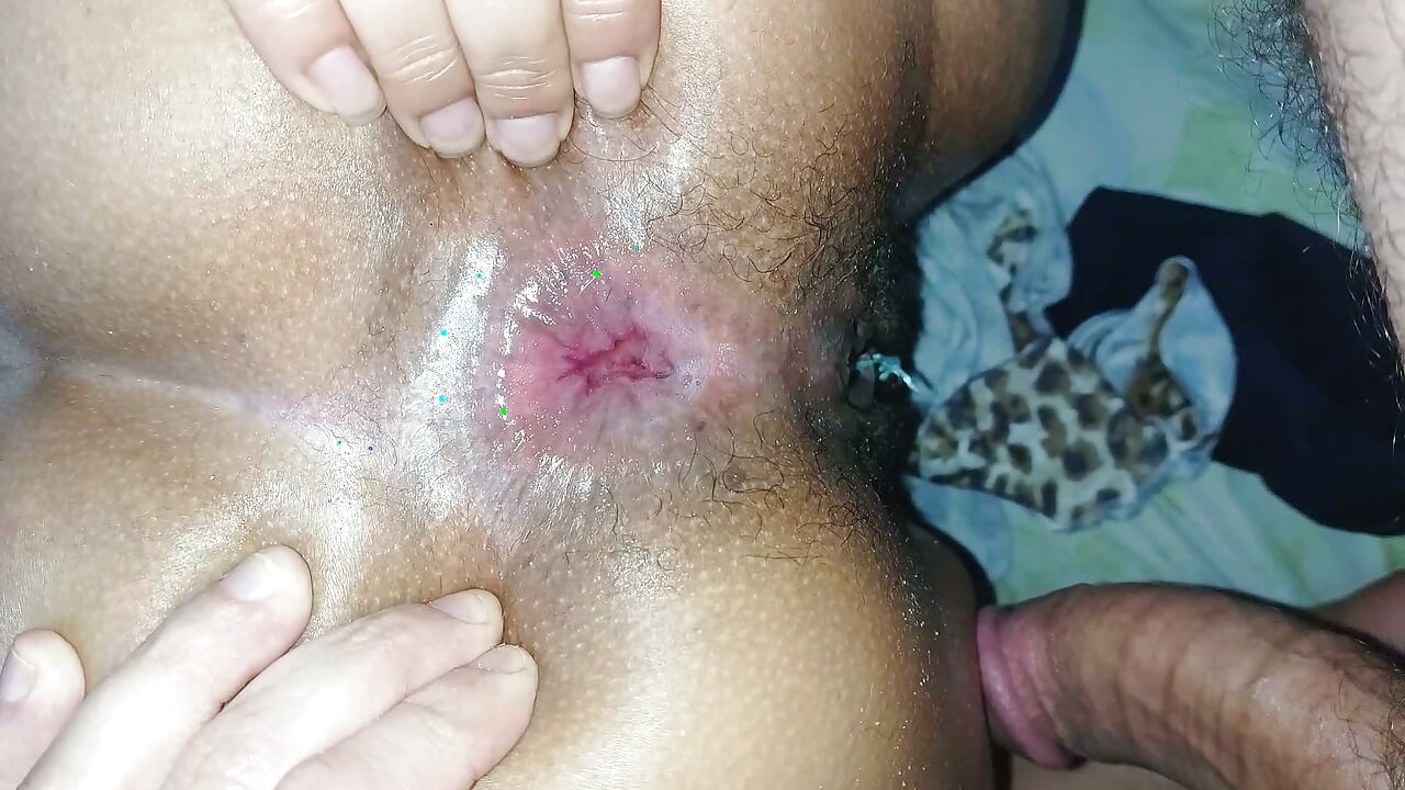 Anal sex, doggy style and cowgirl position, she throbs and has multiple orgasms.