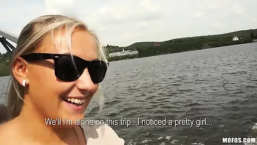 Pickups - Big Tit Curvy Crystal Swift Gets Randy on a Boat