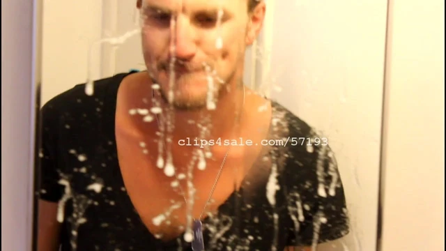 Spit Fetish - Casey Spitting in the Mirror