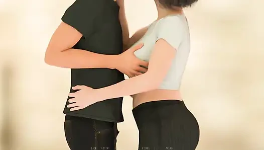 In your shoes: banyak banget cewek-cewek hot dientot sama satu pria ep 21