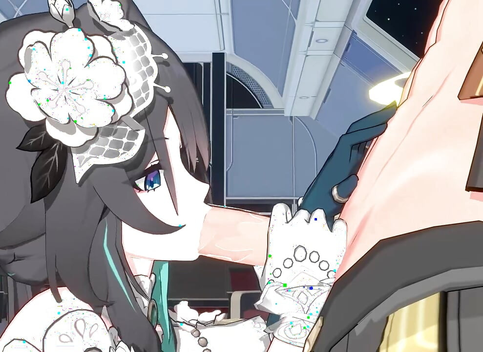 Honkai Star Rail - Ruan Mei X Caelus sex pasional - animație 3D Hentai