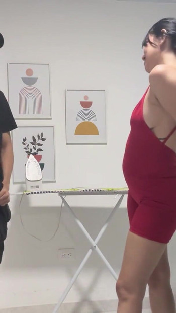 Epic moment from "Stepsister helps her stepbrother with a condition to fuck her"