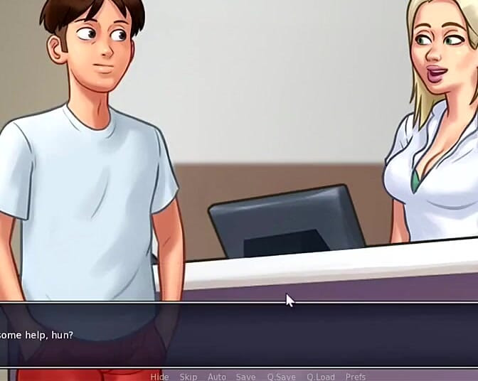 Summertime saga - Johannes fucked Debbie.