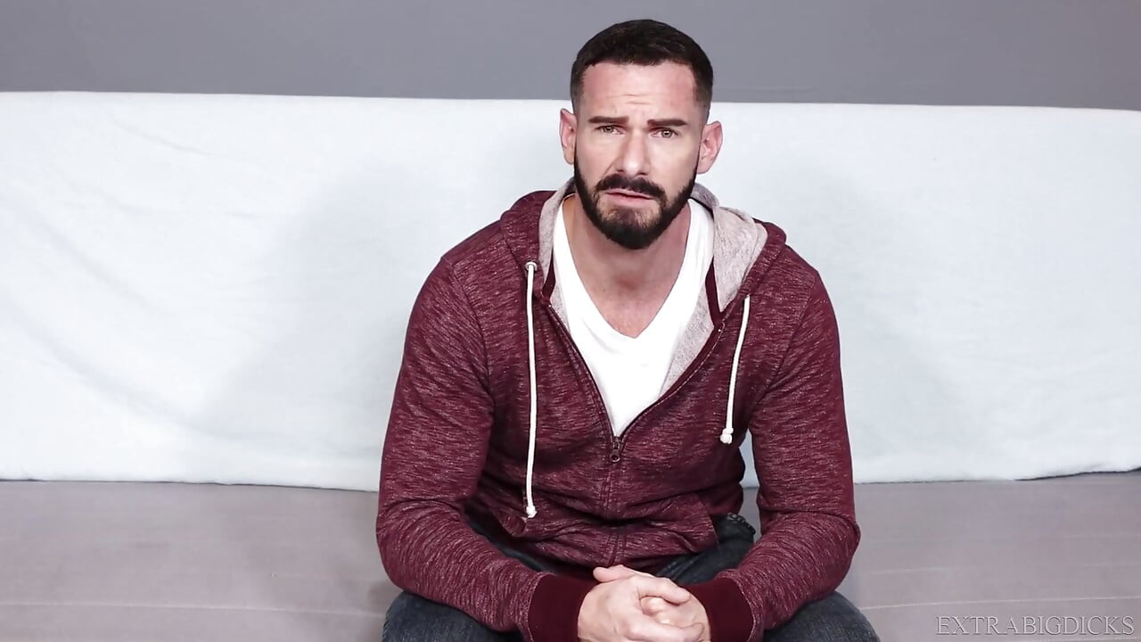 Extra Big Dicks - Hot Hunk Has a Affinity for Giant Dicks and Gets Fucked