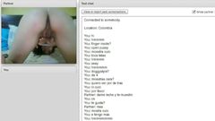 DAPHT COLOMBIAN MASTURBATE FOR ME ON CHATROULETTE