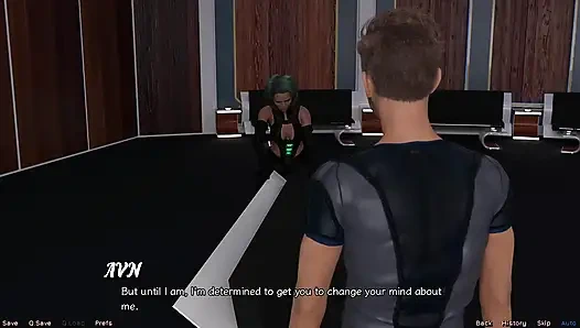 Gestrandet Im All - Stripperin MILF Zeigt Ihre Großen Titten