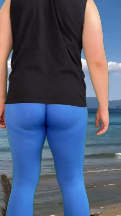 Bubble butt boy ass training in tight pants | Clip 1