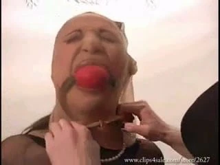 Darby Gags and Cocoons Jewell in Pantyhose