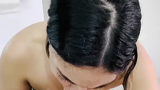 Deep Throat Saliva Blowjob Boob Blowjob