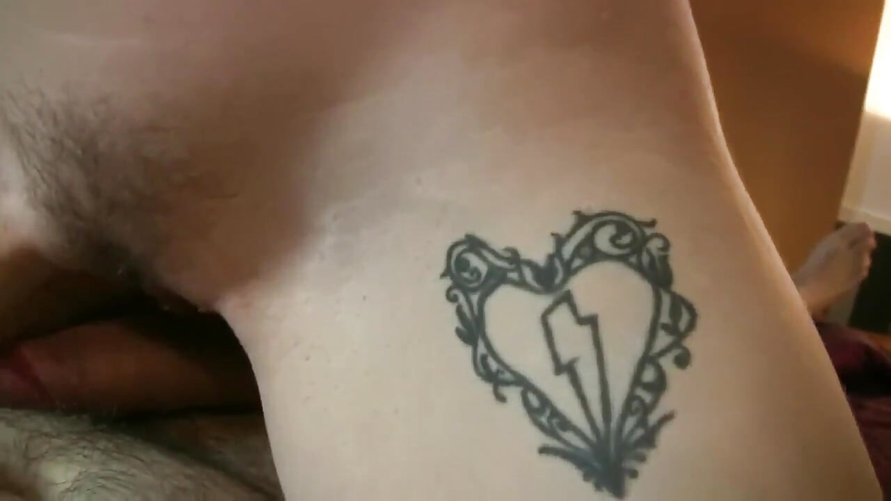 Casual sex in the hotel room with a tattooed teenager