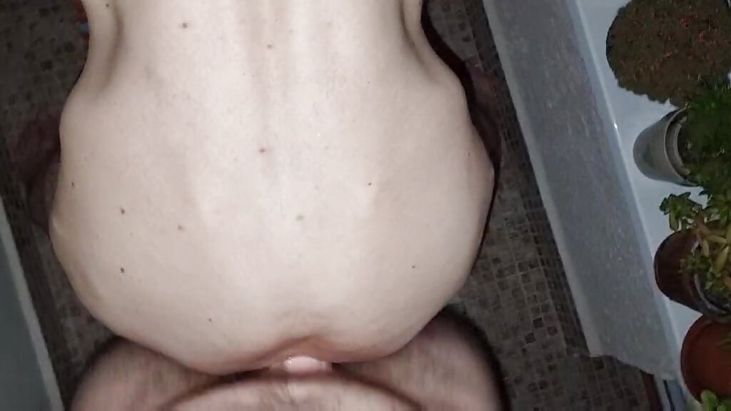 Raw fucking on the balcony! 100% satisfaction
