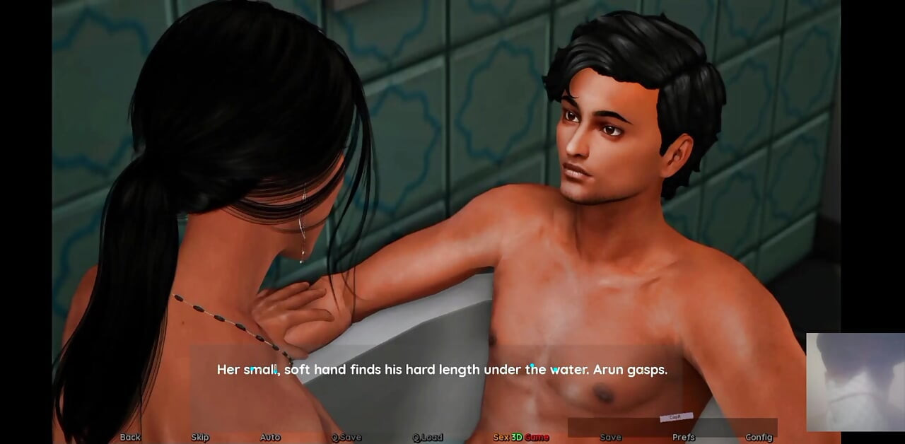 Desi STEPMOM WAS SURPRISED! I ENTER THE BATHROOM WHILE SHE WAS BATHING!