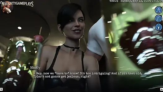 Batas moralitas (bagian 22) oleh novel-game - tarian seksi istri untuk pria lain