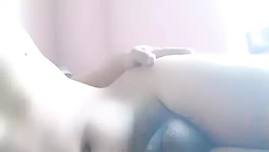 Asian boy masturbating