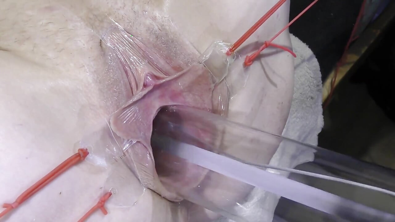 Rozchylona Cipka Z Bliska Pieprzynie Się Lampą 1000w