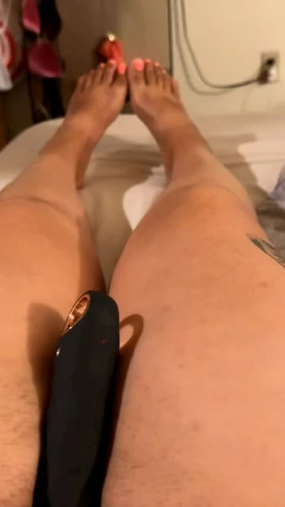 Playing with my vibrator
