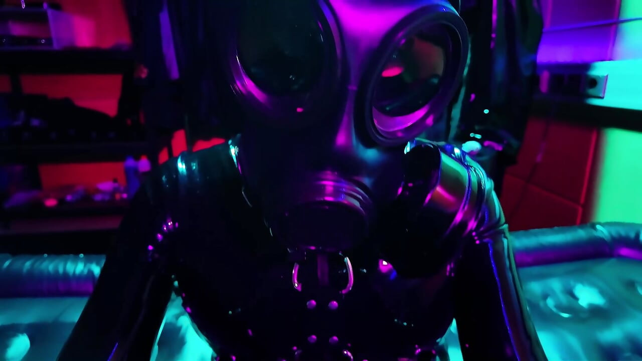 ¡CALIENTE! Fetichismo de Rubberdrone ASMR